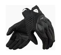 Revit Veloz Summer Motorcycle Motorbike Mesh Leather Gloves Black
