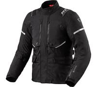 Rev'it Vertical Gore-Tex Waterproof Motorcycle Textile Jacket - Black / Silver