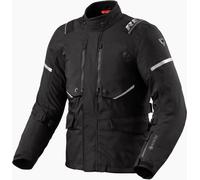 Revit Vertical GTX Motorcycle Textile Jacket, black-silver, size L for Men