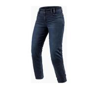Revit Violet Ladies Motorcycle Boyfriend Fit Riding Denim Jeans Blue / Black