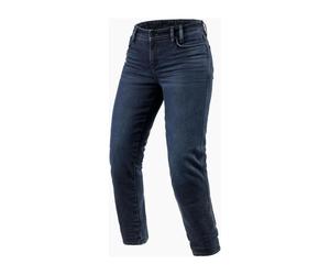 Revit Violet Ladies Motorcycle Boyfriend Fit Riding Denim Jeans Blue / Black
