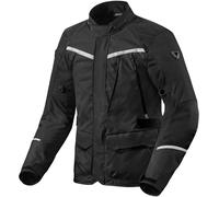 Revit Voltiac 3 H2O Motorcycle Textile Jacket, black, size 4XL for Men