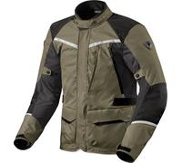 Revit Voltiac 3 H2O Motorcycle Textile Jacket, green/grey, size M