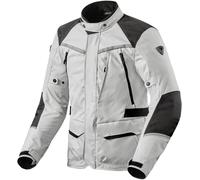 Revit Voltiac 3 H2O Motorcycle Textile Jacket, grey/black, size M