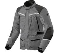 Revit Voltiac 3 H2O Motorcycle Textile Jacket, grey, size S