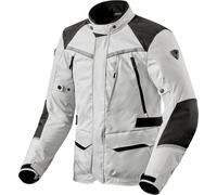 Revit Voltiac 3 H2O, textile jacket waterproof 4XL Light Grey/Black