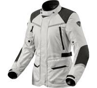 Revit Voltiac 3 H2O, textile jacket waterproof women 34 Light Grey/Black