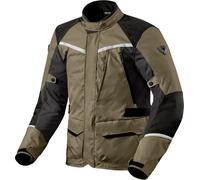 Revit Voltiac 3 H2O, textile jacket waterproof XL Green/Dark Grey