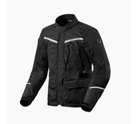 Revit Voltiac 3 In Winter Removable Liner Motorcycle Jacket Black Silver 5XL
