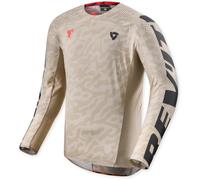 Revit x Pol Tarrés Thirteen Motocross Jersey, beige, size L for Men