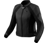 Revit Xena 4 Ladies Motorcycle Leather Jacket, black/grey, size 46