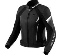 Revit Xena 4 Ladies Motorcycle Leather Jacket, black-white, size 46 for Women