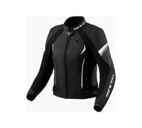 Revit Xena 4 Ladies Motorcycle Motorbike Leather Jacket Black / White