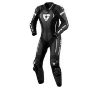Revit Xena 4 Ladies One Piece Motorcycle Leather Suit, black-white, size 34 for Women