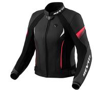 Revit Xena 4 Ladies Ladies Motorcycle Leather Jacket, black-pink, size 42 for Women