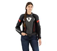Revit Xena 4 Pro Perforated Leather Jacket Black 46 Woman