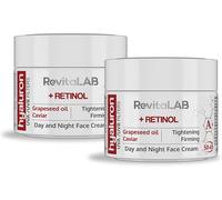 RevitaLAB Hyaluron Anti-Ageing Day and Night Cream, Enriched with Retinol, Cavi