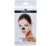 Revitale Charcoal Deep Magnetic Cleansing Nose Pore Strips - Removes Blackheads (5 Pack)