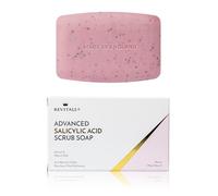 Revitale Advanced BHA Salicylic Acid Scrub Soap - Exfoliating Bar for Face & Body, Deep Pore Cleanser, Anti-Blemish, Skin Softening