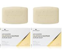 Revitale Advanced BHA Salicylic Acid & Sulphur Scrub Soap - Clarifying Exfoliating Bar (Pack of 2)