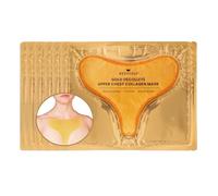 Revitale Gold Décolleté Chest Collagen Mask (6 Pack) Firming & Moisturising Neck and Upper Chest Sheet Masks for Smoother, Revitalised Skin