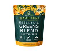 Revitalife Limited Essential Greens Blend 22 Superfoods with Fruits, Vegetables, Adaptogens, Probiotics & KSM-66 Ashwagandha Vegan, Gluten-Free, Gut Health Support Made in the UK