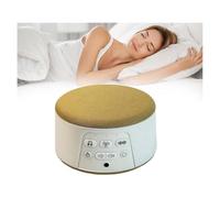 Revitalife Sleep White Noise Machine,Non-looping Sound Machine with 29 High-Fidelity Sounds,Timer & Fade-Out,Portable Sleep Noise Machine for Adults Baby Kids,for Home Office (White, 0.34kg)