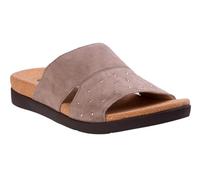 REVITALIGN Women's Lucy Stud Slide Sandal, Fossil, 5.5 UK Wide