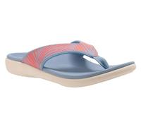 REVITALIGN Women's Yumi Island Time Flip-Flop, Chambray Blue, 10 UK