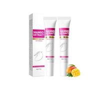 Revitalising Eye Cream with Mango Extract, Firming & Moisturising Care for Dry Under-Eye Skin, Hydrating and Lifting Formula to Improve Dark Circles, Daily Eye Care for Women & Men, 20g (2pc)