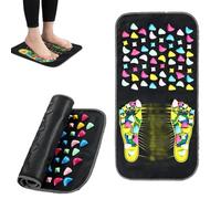 Revitalizing Acupressure Foot Mat, Reflexology Walk Stone Road for Acupressure Foot Massage Acupoint Mat for Long Sitting Elderly Students and Office Workers(M)