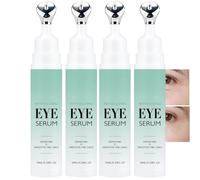 Revitalizing Renewal Roll-On Eye Serum, Nourishing & Refreshing Eye Serum, Tightening Formula Gentle on Mature Skin, Targets Puffiness & Fine Lines, Fast Absorbing, Travel Essentials (4pcs)