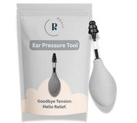 REVIU Ear Pressure Relief Device - Headache Relief, Tinnitus & Sinus Congestion Relief, Drug-Free, Easy-to-Use, Portable Ear Pressure Unblocking for Clearer Hearing & Reduced Ringing Grey