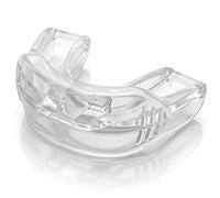 Reviv R1 Pre-Formed Dental Protector and Mouthpiece | Soft Silicone, Ready-to-Wear Comfort, Case Included | BPA-Free, Reusable, Slim Profile Adult Bite Guard - Large (Clear)