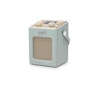 Revival Mini 2 Dab+/FM/Bluetooth Portable Radio Alarm Clock, Sky Blue