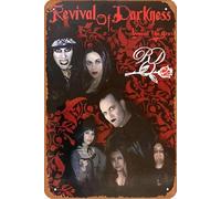 Revival of Darkness: Beyond the Grave Movie Poster Tin Sign Wall Art Sign Vintage Wall Decorations Metal Signs 8x12 Inch
