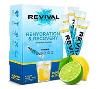 Revival Rapid Rehydration - Electrolyte Powder Sachet Lemon & Lime - 6 Pack