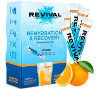 Revival Rehydration & Recovery Electrolyte Drink - Orange Burst 16 Pack pack