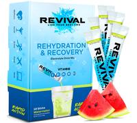 Revival Rehydration & Recovery Electrolyte Drink - Watermelon 16 Pack pack