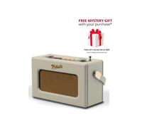 Revival Uno BT Retro DAB+ Portable Radio with Bluetooth Roberts Cream One Size