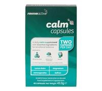 Revive Active Calm Capsules - 12 Active Ingredients - Ashwagandha with Essential Vitamins and Magnesium - Supports Energy Levels, Nervous System, Relaxation & Mood - 60 Capsules