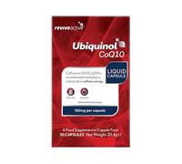 Revive Active Ubiquinol CoQ10 100mg, Highly Absorbable Kaneka™ Ubiquinol, Supports Cellular Energy & Antioxidant Protection, Easily Absorbed Liquid Capsule, 30 Day Supply
