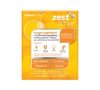 Zest Active Super Supplement by Revive Active - 25 Ingredients in One Daily Sachet - Everyday Boost Supports Energy, Immune System, Brain & Muscle Function - 30 Day Supply