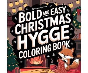 Revive Coloring B Bold & Easy Christmas Hygge Coloring (Paperback) (US IMPORT)