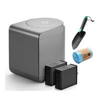 Revive Food-to-Soil System, Odorless Countertop Electric Kitchen Composter, 1-Click Smart Operation, Powerful Sharksden Trinity Blade to Cycle Food Waste into Earth Nutrition