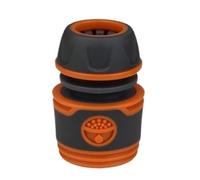 Revive Furniture 2pcs 1/2" 3/4" Garden Hose Adapter 16mm Quick Connector Stop Plug Coupler Joint Water Irrigation Tube Repair Extender(1I2inch-2pcs)