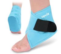 REVIX Ankle Ice Pack Wrap - Reusable Gel Cold Compression for Foot Discomfort, Ice Wrap for Feet Recovery and Ankles