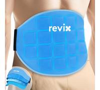 REVIX Extra Large Ice Pack for Back Discomfort Relief, 40 Minutes of Long-Lasting Cold Therapy, Reusable Gel Ice Pack Wrap for Lower Back, Lumbar, Waist, Abdomen, and Tailbone