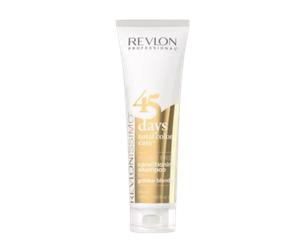 Revlon 45 Days 2 IN 1 Shampoo & Conditioner 275ml Golden Blondes
