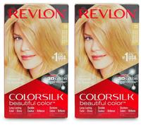 Revlon Colorsilk Permanent Hair Colour 70 Medium Ash Blonde X 2